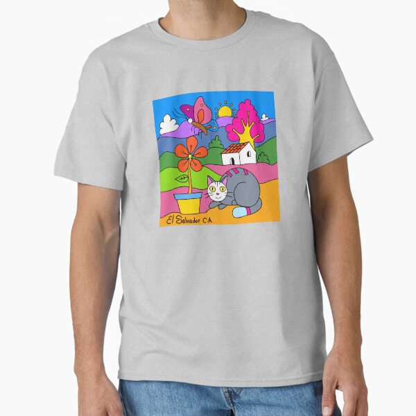 Vista previa del artículo con la obra «Un hermoso y colorido diseño de El Salvador.», diseñado y vendido por paisajetropical.