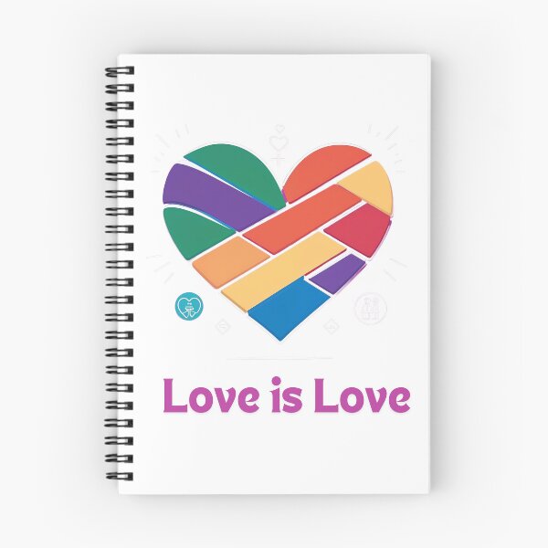 Artikelvorschau, Vintage LGBTQ Heart - Love Is Love entworfen und verkauft von Alla-Creates.