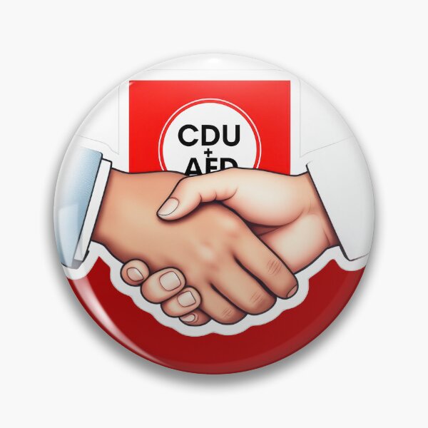 Artikel-Vorschau von CDU + AfD = HASS, designt und verkauft von IRON-iNK.