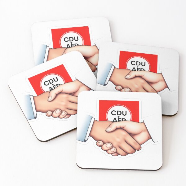 Item preview, CDU + AfD = HATE designed and sold by IRON-iNK.