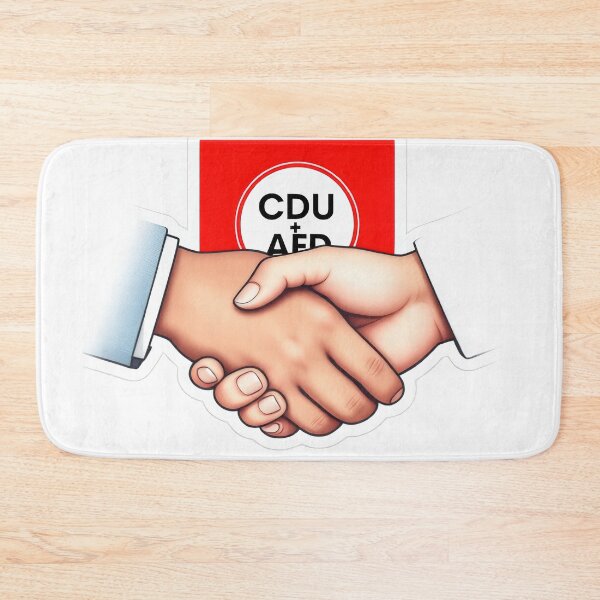 Item preview, CDU + AfD = HATE designed and sold by IRON-iNK.