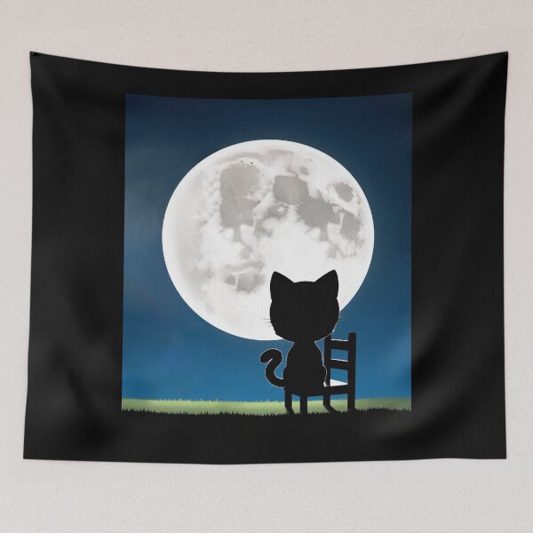 Item preview, Cat & Moon Z designed and sold by VeenyOcicat.