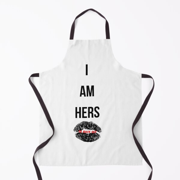Item preview, Couple shirt design I am Hers with picture of lips Text Minimalist designed and sold by SEVENPRINTS.