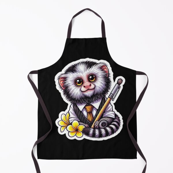 Item preview, white eared marmoset designed and sold by EuropeanPrints.