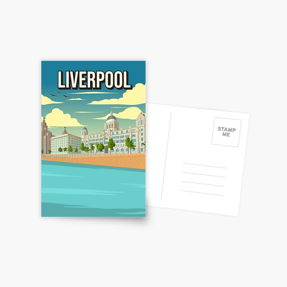 Reyt Good Illustration - Liverpool Cityscape - Print - View #12