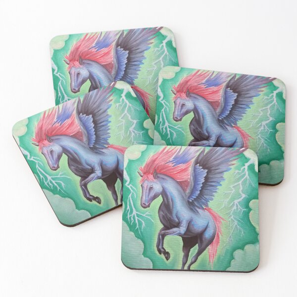 Item preview, Pegasus in the Clouds designed and sold by InksmithTattoo.
