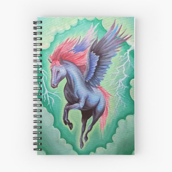 Artikelvorschau, Pegasus in den Wolken entworfen und verkauft von InksmithTattoo.