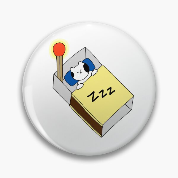 Item preview, a Cat sleeping in the matchbox designed and sold by superbaechoo.