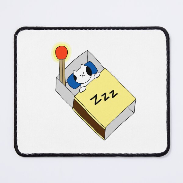 Item preview, a Cat sleeping in the matchbox designed and sold by superbaechoo.