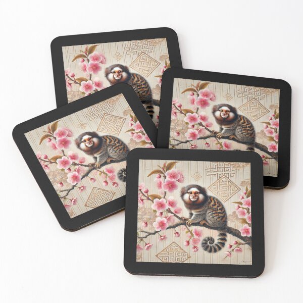 Item preview, white eared marmoset designed and sold by EuropeanPrints.