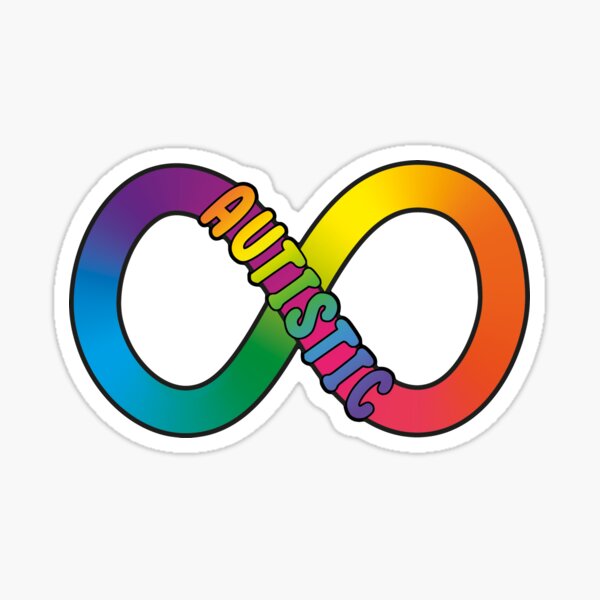 Item preview, Autistic Infinity designed and sold by DoodleBethShop.