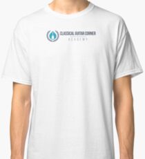 Classical Guitar Corner Academy Logo Classic T-Shirt