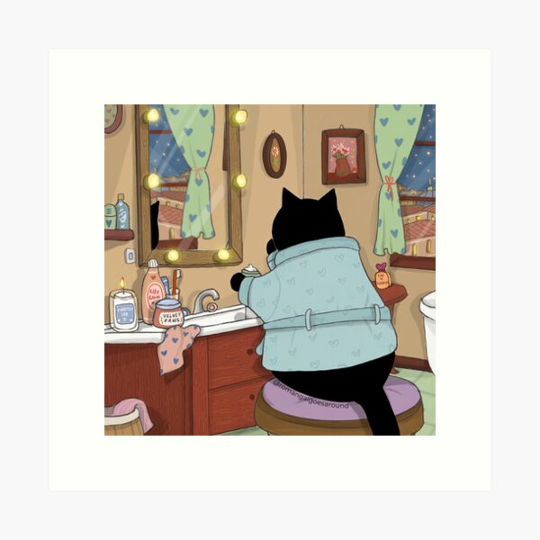Stanis Evening Routine Art Print