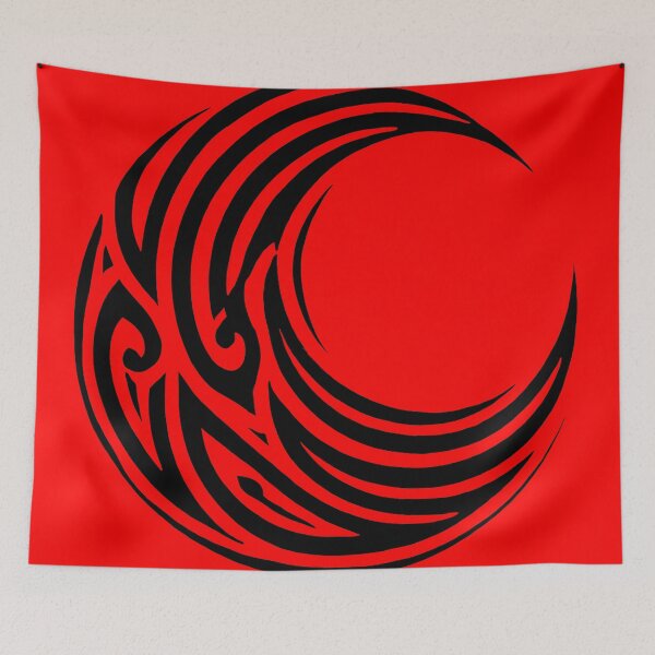 Item preview, Tribal crescent moon designed and sold by SpectrumShine.