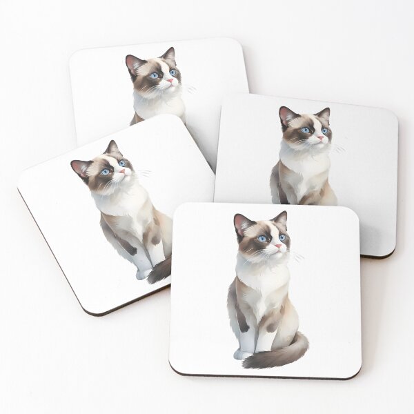 Item preview, Snowshoe Cat designed and sold by HOMETOWN86.