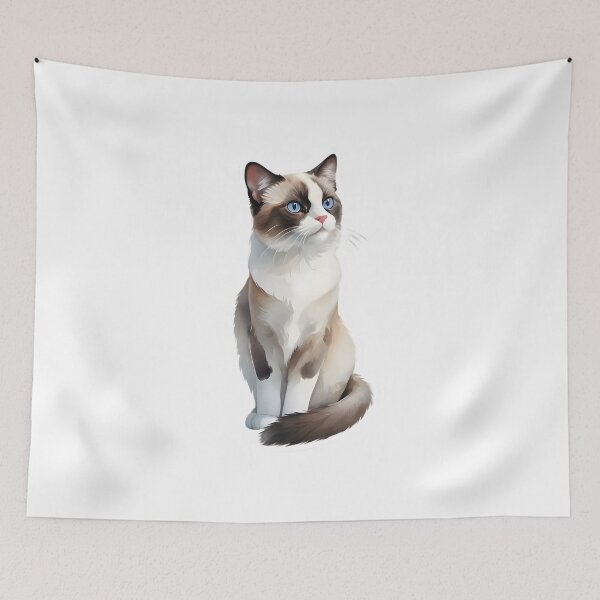 Item preview, Snowshoe Cat designed and sold by HOMETOWN86.