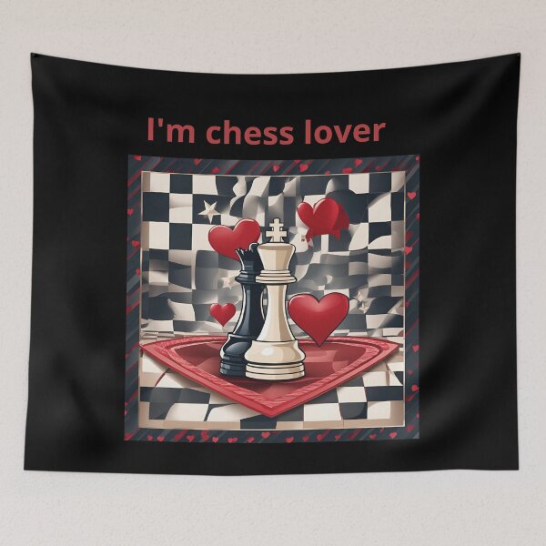 Item preview, I'm chess lover for a couple who Play chess designed and sold by MegiSmile.