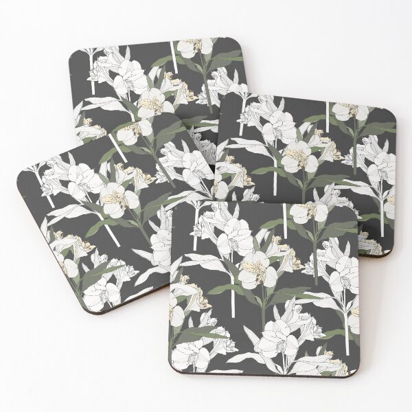 Item preview, Beautiful seamless background with line alstroemeria lilies flower.  designed and sold by MatyKotiv.