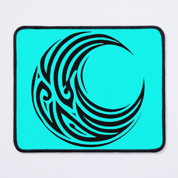 Item preview, Tribal crescent moon designed and sold by SpectrumShine.