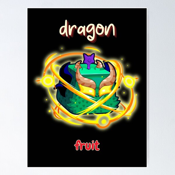 Vista previa del artículo con la obra «Dragon fruta », diseñado y vendido por Game-Overr.