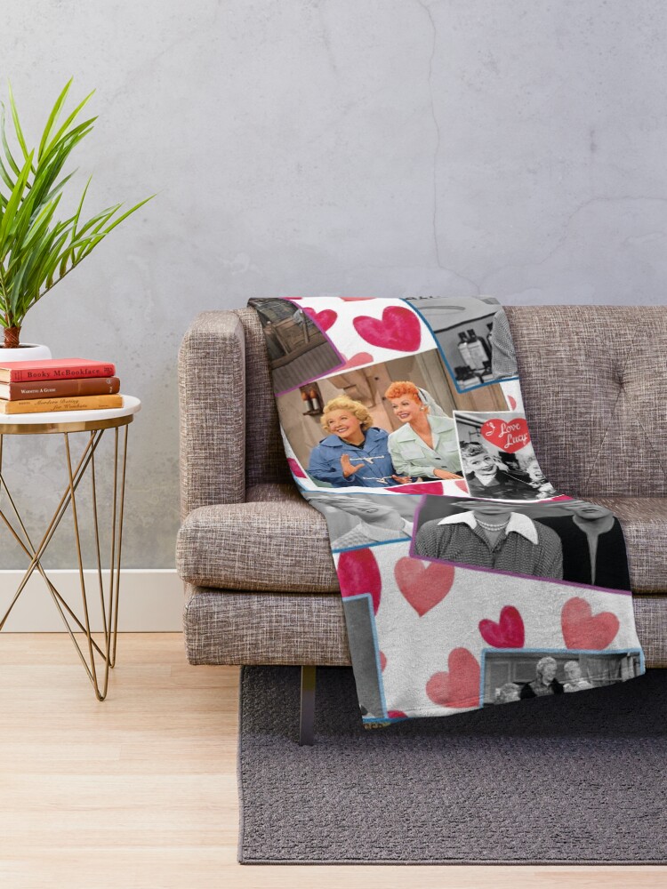 Thumbnail 2 of 6, Throw Blanket, I love Lucy, series designed and sold by Mauswohn.