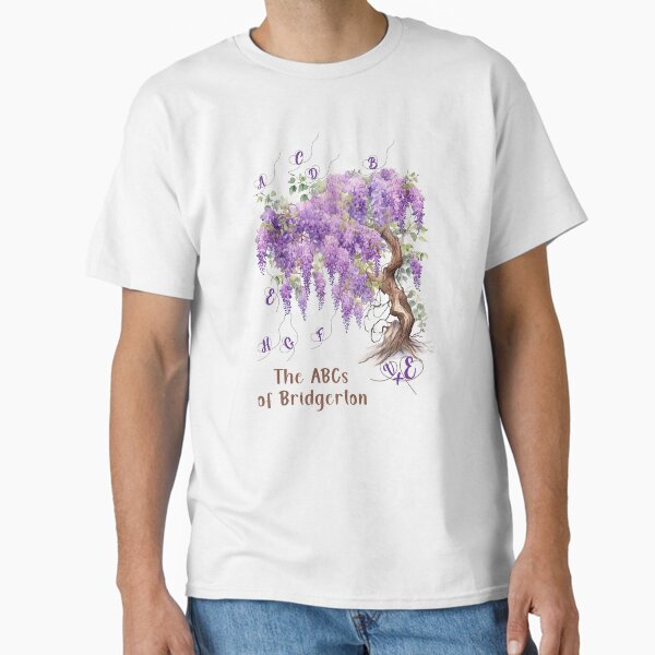 Aperçu de l'œuvre L'ABC de Bridgerton, l'arbre généalogique de Wisteria créée et vendue par Grafstan.