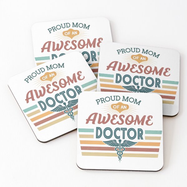 Item preview, Proud Mom of Awesome Doctor designed and sold by catthemedic.