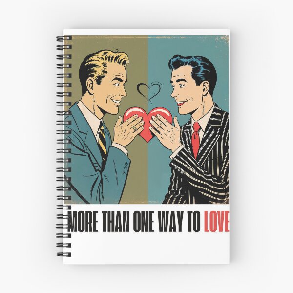 Item preview, Vintage Gay Couple - More Than One Way to Love designed and sold by Alla-Creates.