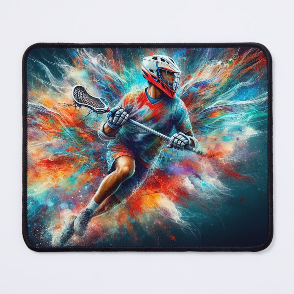 Item preview, Lacrosse in watercolor designed and sold by paulrommer.