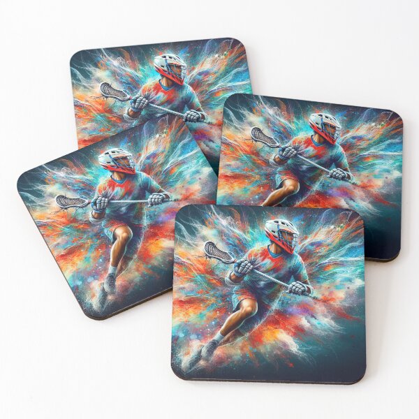 Item preview, Lacrosse in watercolor designed and sold by paulrommer.