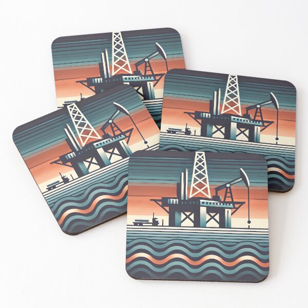 Item preview, Oil rig designed and sold by RG-ArtDesign.