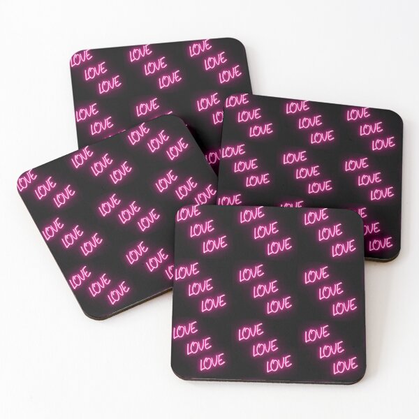 Item preview, Neon LOVE LOVE LOVE for Valentine's Day designed and sold by Adam Krzysztof Wiatr.