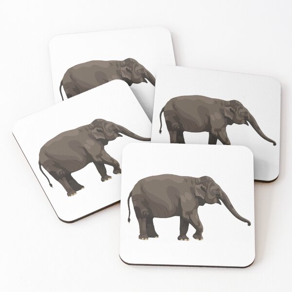 Item preview, African Elephant (Loxodonta africana). Wild animal. Hand drawn. designed and sold by MatyKotiv.