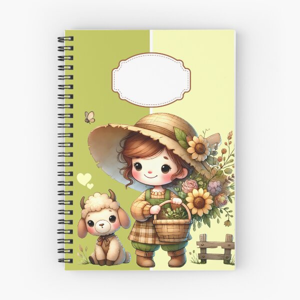 Item preview, Cute Farm Girl  designed and sold by BlissWishes.