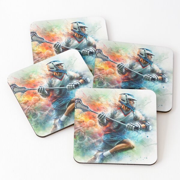 Item preview,  Lacrosse in watercolor designed and sold by paulrommer.