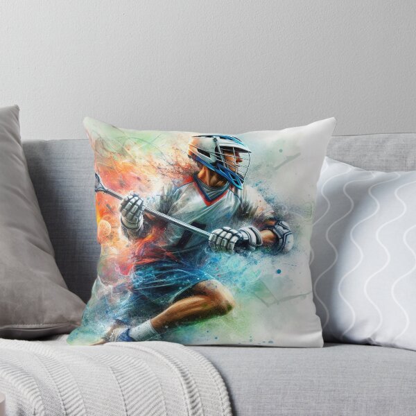 Item preview,  Lacrosse in watercolor designed and sold by paulrommer.