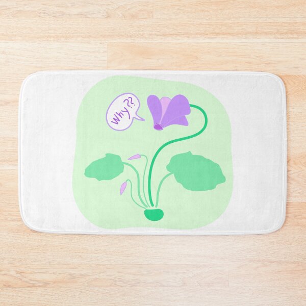 Item preview, Cyclamen Plant Wondering Why designed and sold by SpottedPilot.