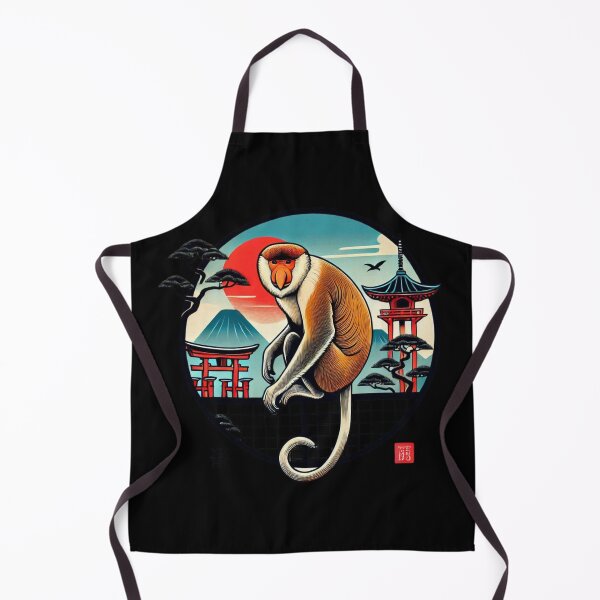 Item preview, sunda proboscis monkey designed and sold by EuropeanPrints.
