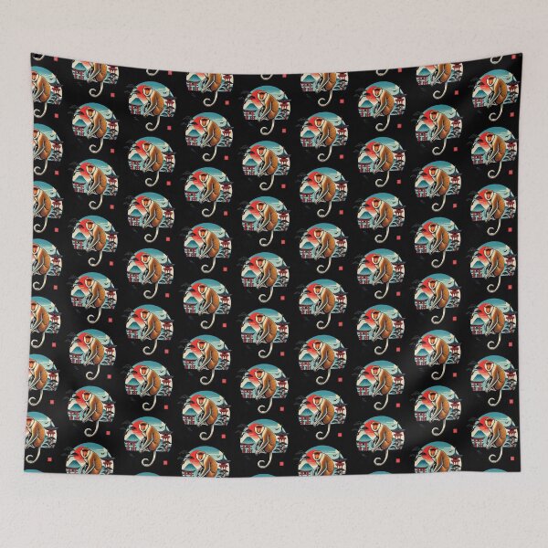 Item preview, sunda proboscis monkey designed and sold by EuropeanPrints.
