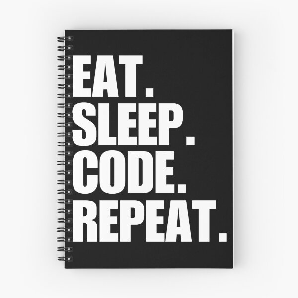 Item preview, Eat. Sleep. Code. Repeat. designed and sold by FreshArtFusion.
