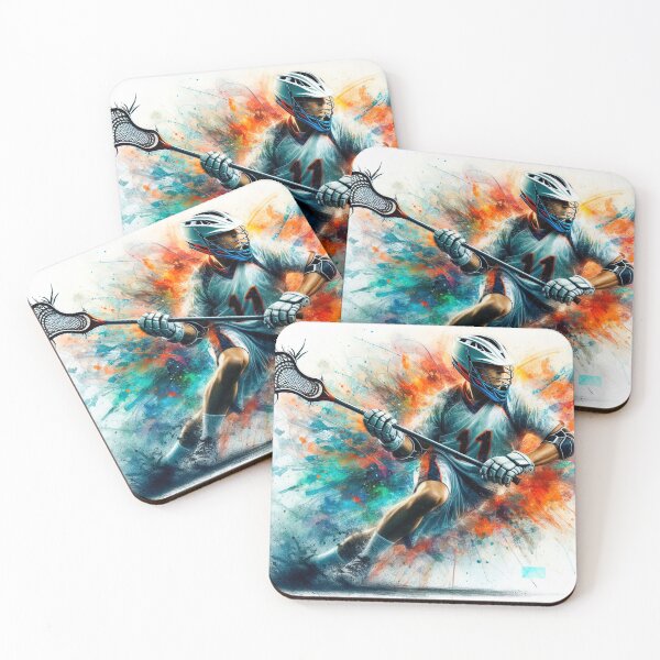 Item preview,  Lacrosse in watercolor designed and sold by paulrommer.
