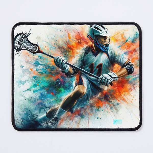 Item preview,  Lacrosse in watercolor designed and sold by paulrommer.