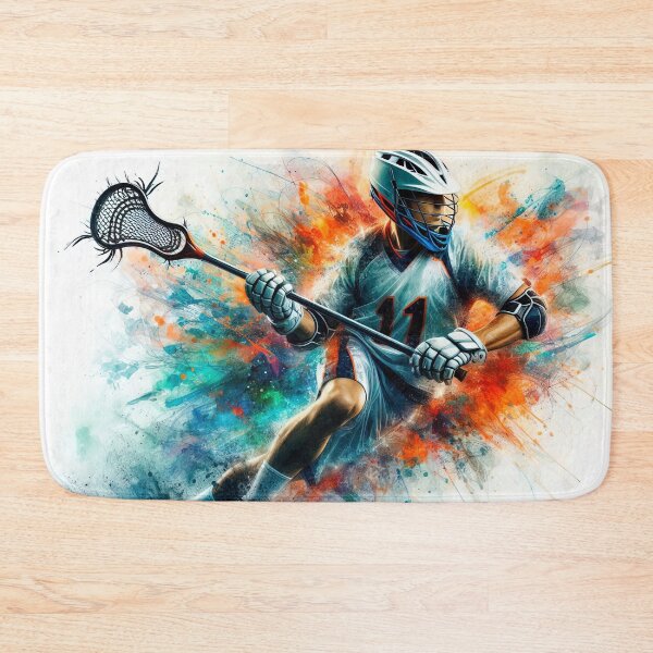 Item preview,  Lacrosse in watercolor designed and sold by paulrommer.