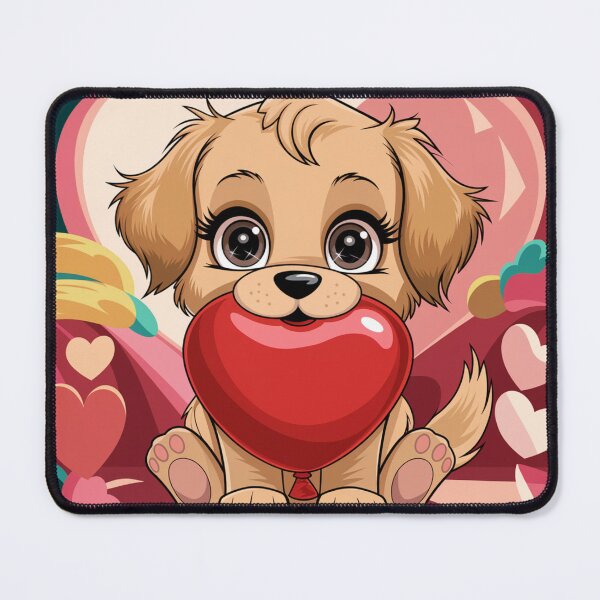 Item preview, Cute Retriever with Heart designed and sold by NaMieSz.