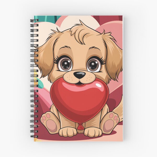 Item preview, Cute Retriever with Heart designed and sold by NaMieSz.