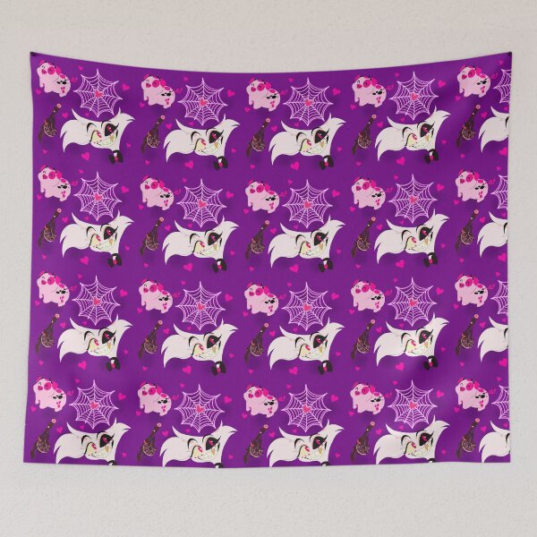 Item preview, Angel Dust seamless pattern designed and sold by Artsydragongal.