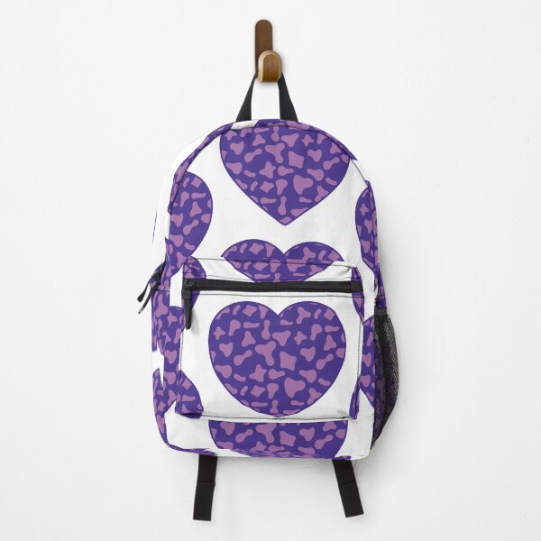 Item preview, Big Violet Cow Patches on Purple Cowhide | Continues Purple Cow Heart designed and sold by PatternPen.