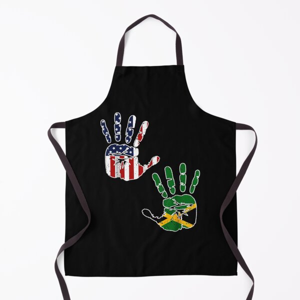 Item preview, Funny Jamaica Handprint Flag, American Jamaica designed and sold by AddlPoolart.