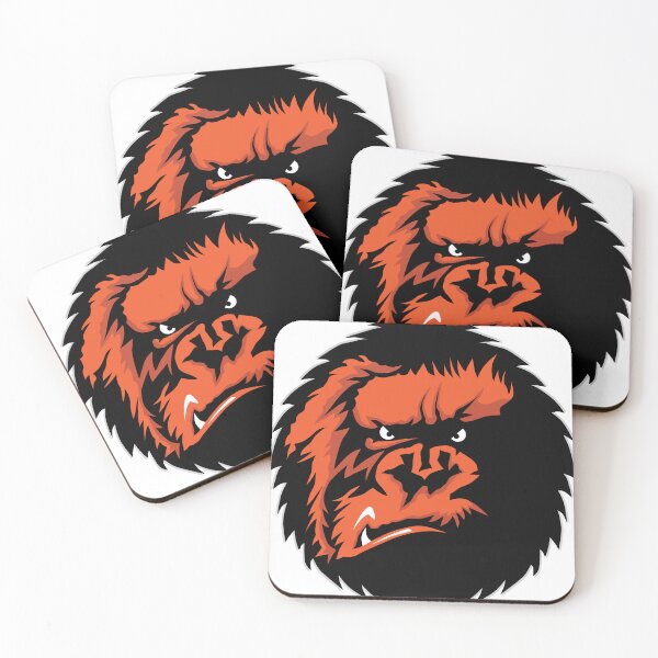 Item preview, gorilla great ape primate head drawing designed and sold by Achille3777.