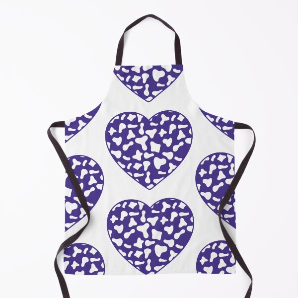 Artikelvorschau, Große weiße Kuhflecken auf violettem Kuhfell | Fortsetzung von Purple Cow Heart entworfen und verkauft von PatternPen.